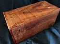 Bolivianischer Rosewood Holz 3x3x6 Holdrehung Stab