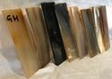 8 Real Ox Horn Knife Scales Door Handles Inlays Ey