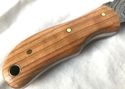 Damascus Stahl Feste Klinge Jagd Messer Teak Holzg