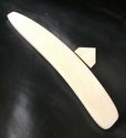 Camel Bone Straight Razor Scales Bone Wedge For Lg