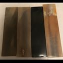 4 Real Ox Horn Plates Knife Scales Door Handles In