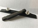 Ebony Wood Archtop Guitar Bridge Compensate Saddle