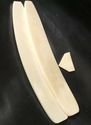 Camel Bone Straight Razor Scales Bone Wedge For Lg