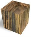 Bocote Wood Bowl Blank 6x6x3 Lathe Woodturning Kni