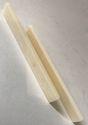 Two Real Bone Blanks For Custom Saddle Nut Making 