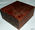 Eins Bolivianischer Rosewood Leer 6x6x3 Holdrehung