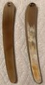 4 Real Ox Horn Straight Razor Scales Hardware Incl