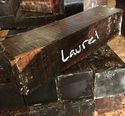 Exotic Wood Laurel Timber 3x3x12 Lathe Peppermill 