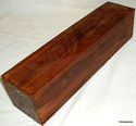 1 Bolivianischer Rosewood Peppermil Leer 3x3x12 Ho