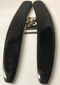 Buffalo Horn Straight Razor Scales 3/4”-1” Bla