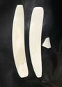 Camel Bone Straight Razor Scales Bone Wedge For Lg