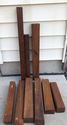 9 Pcs Lot Burma Teak Wood Boat Building Mallet Mak