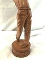 Real Golfer Golf Sport Exotic Wood Statue Sculptur