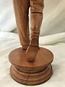 Real Golfer Golf Sport Exotic Wood Statue Sculptur