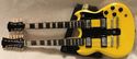 Miniature Replica Guitar Gibson EDS-1275 Double Ne