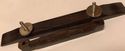 Indian Rosewood Archtop Guitar Bridge Compensate S