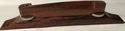 East Indian Rosewood Harmony Archtop Guitar Bridge