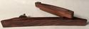 East Indian Rosewood Harmony Archtop Guitar Bridge