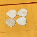 4 Pack Camel Bone Small Size Guitar Picks For Acou