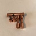 Knife Handle 3 Corby Copper Rivets 5/16 & 1 Lanyar