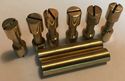 Knife Handle Hardware 6 Brass Corby Rivets 2 Lanya