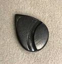 Exotic Wood Ebony Guitar Pick With Thumb & Finger 