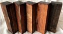 5 Cocobolo Wood Knifemaking Blanks 5x1.5x1 Tool Ha