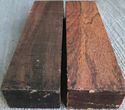 2 Cocobolo Lumber 5x1.5x1 Woodworking Knife Handle