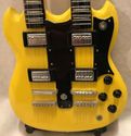 Miniature Replica Guitar Gibson EDS-1275 Double Ne