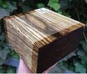 Bocote Wood Bowl Blank 6x6x3 Lathe Woodturning Kni