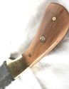 Damascus Stahl Feste Klinge Messer Teak Holzgriff 