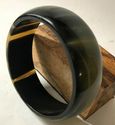 Ox Horn Cuff Bracelet 25mm Natural Organic Horn Ha