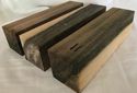 3 Blu Mahoe Legno 2x2x8 Turchia Scatola Chiamate A