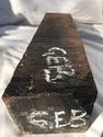 Gabon Ebano Legno Duro 3x3x12 Coltello Maniglie Tu