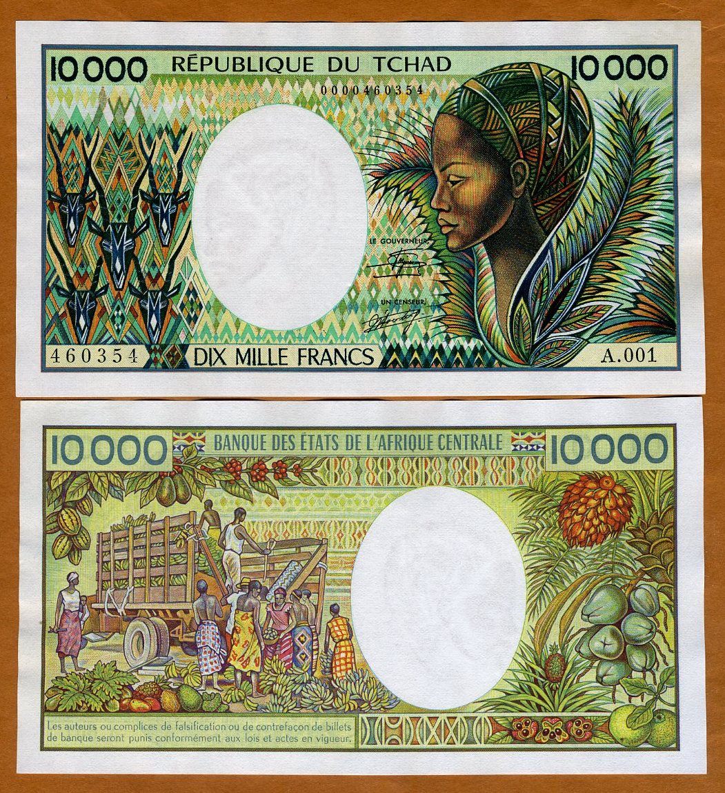 5000 Francs - Chad – Numista