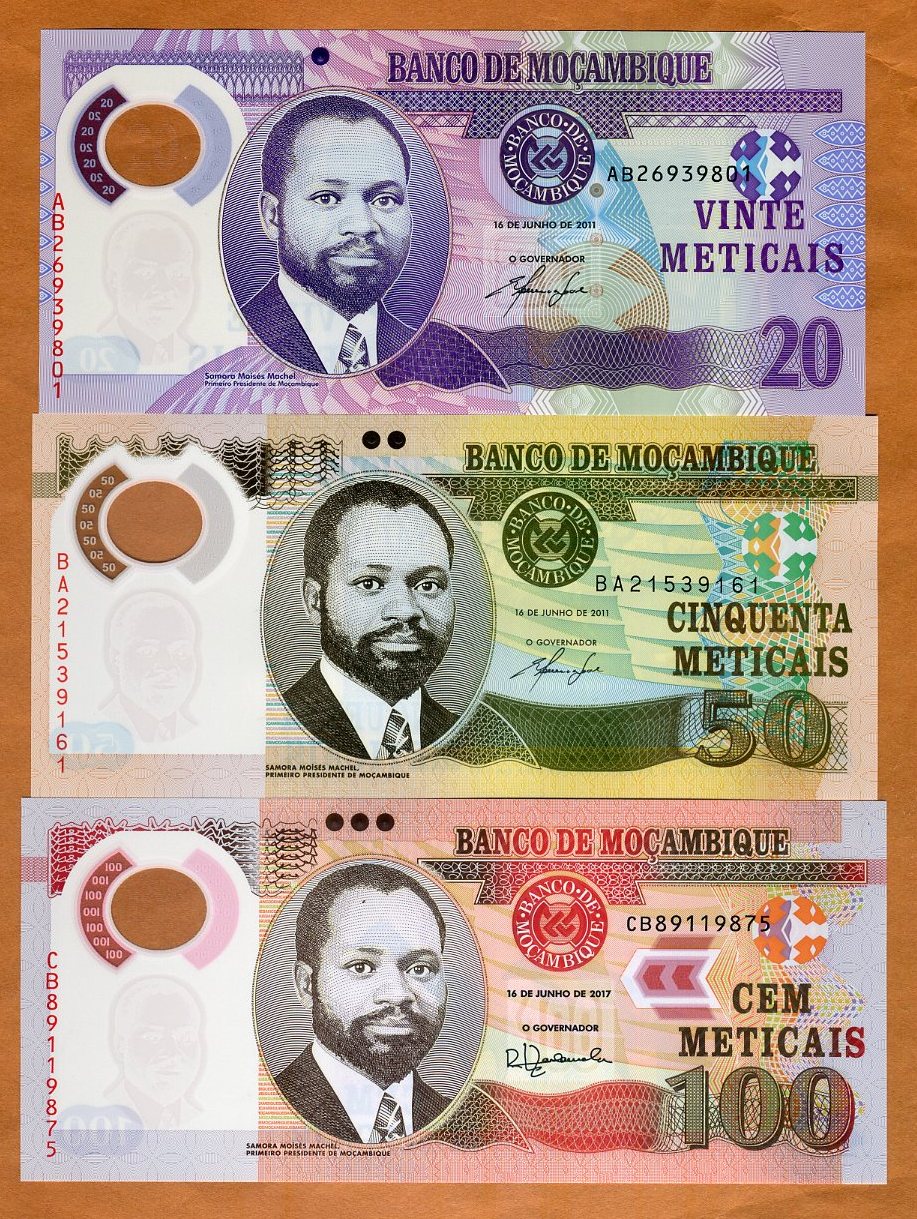 p150//Polymer UNC 2011 Mozambique 50 Meticais