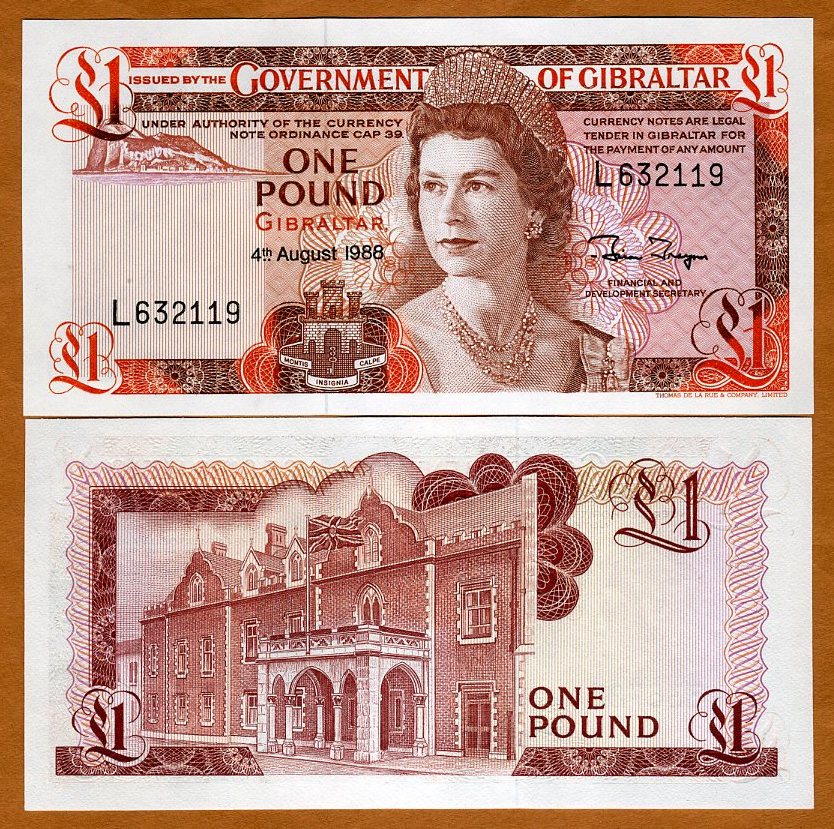 LOT P-20 20e QEII 10 x 1 pound UNC /> The last 1988 Gibraltar