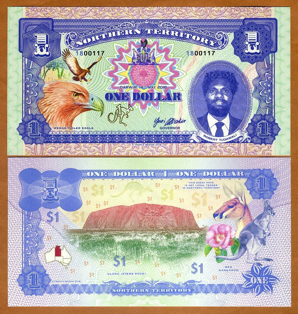 2018 Australia Possum Victoria $1 Limited Private Issue Queen Victoria