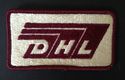 Vintage DHL Courier Package Delivery Express Badge