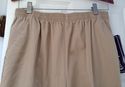 NWT Laura Scott Tan Khaki Casuals Full Elastic Pul