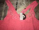 NWT Kohl's SO Swing Crochet Back Women's Small Sle