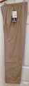 NWT Laura Scott Tan Khaki Casuals Full Elastic Pul