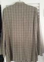 New SAG HARBOR plaid suit jacket unlined coat blaz