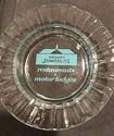 Original Vintage Howard Johnson's Round Clear Glas