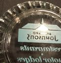 Original Vintage Howard Johnson's Round Clear Glas