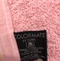 ONE VINTAGE PINK TERRY CLOTH GUEST HAND TOWEL FOR 