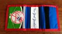 Mens Nylon Wallet MLB New York Yankees Velcro Trif