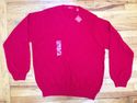 IZOD Men's Extra Large NWT Dark Red 100% Cotton Dr