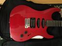 Washburn x10mc metallic cherry red x series electr
