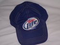 Miller Lite Beer Hat 100% Cotton Slouch Golf, Nasc